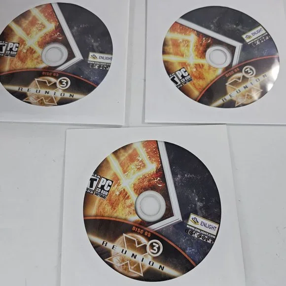 X2: The Threat X3 Reunion CD-ROM PC Lot 2003 2005 Missing 1 Disc